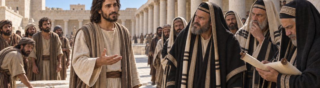 Illustratie bij: Jezus beroept zich op Psalm 82 tegenover zijn aanklagers.