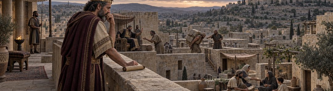 Illustratie bij: Psalm 14 gebruikt dichterlijke overdrijving.