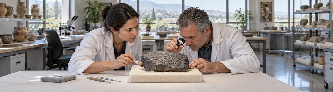 Illustratie bij: De Tel Dan-stèle als spoor van Davids dynastie.