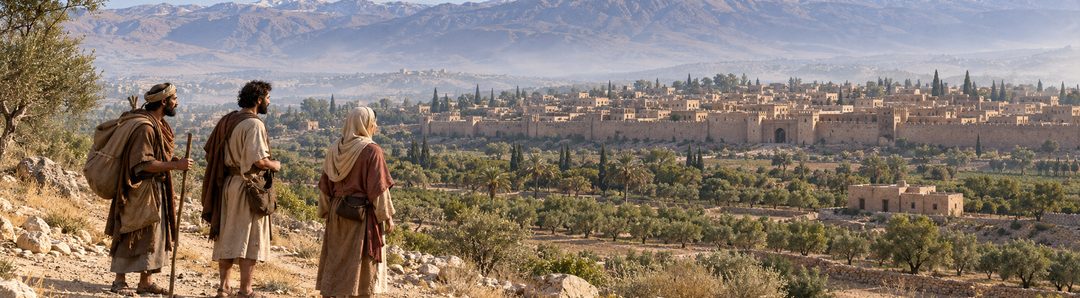 Illustratie bij: Damascus en zijn omgeving in de profetische horizon.
