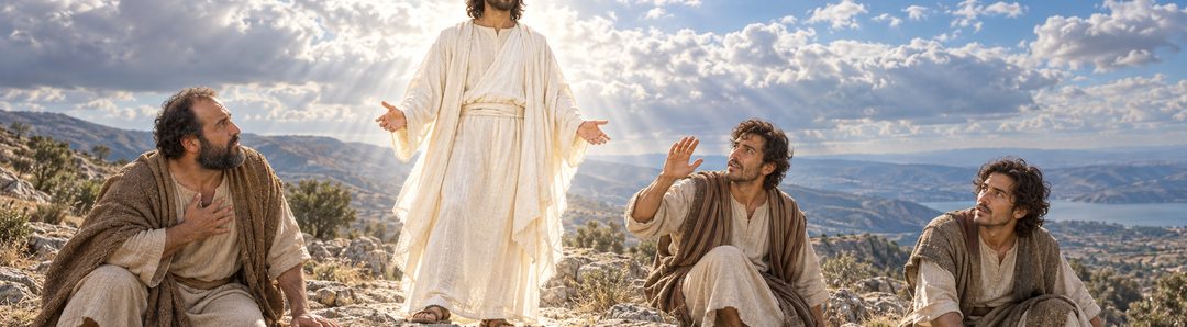 Illustratie bij: Slechts drie discipelen zien de heerlijkheid.
