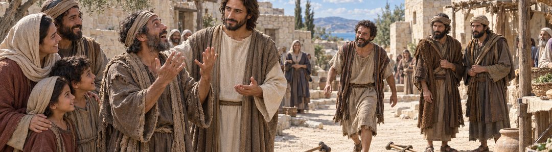 Illustratie bij: Jezus toont de tekenen van Jesaja 35.