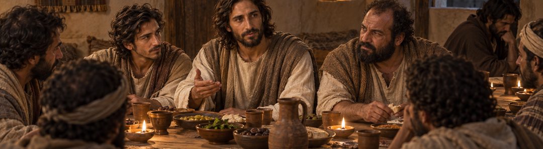 Illustratie bij: Jezus weet dat Zijn uur gekomen is en heeft de Zijnen lief tot het uiterste.