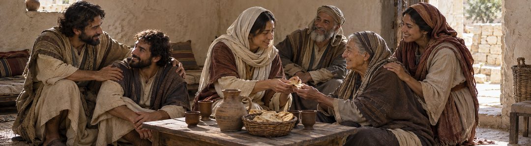 Illustratie bij: De Vader en Christus wonen bij wie Jezus liefheeft.