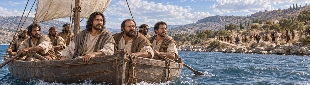 Illustratie bij: Vertrek naar een eenzame plaats.