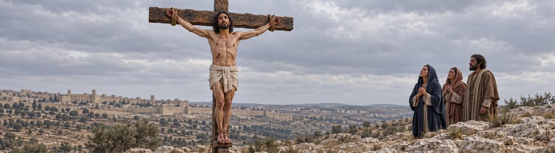 Illustratie bij: Christus geeft Zijn leven uit liefde.