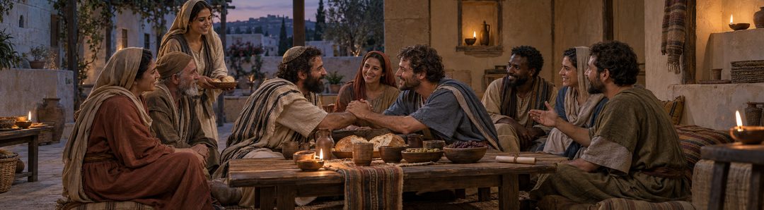 Illustratie bij: Jood en heiden worden in Christus met elkaar verzoend.