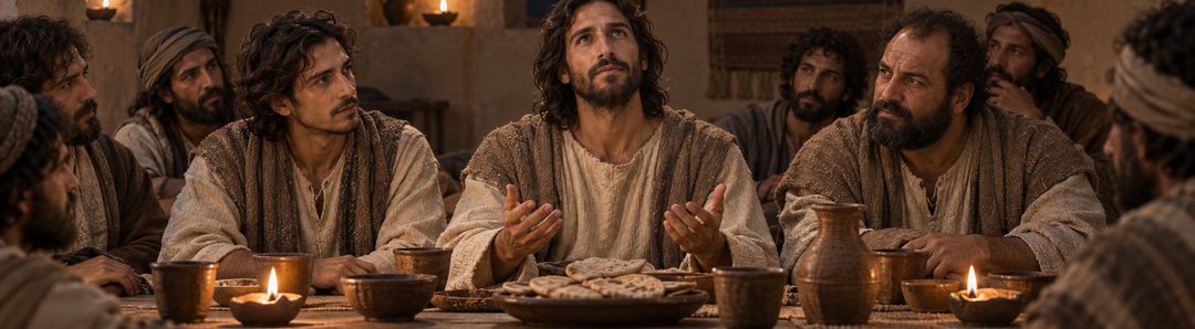 Illustratie bij: Jezus maakt Gods naam bekend aan zijn discipelen.