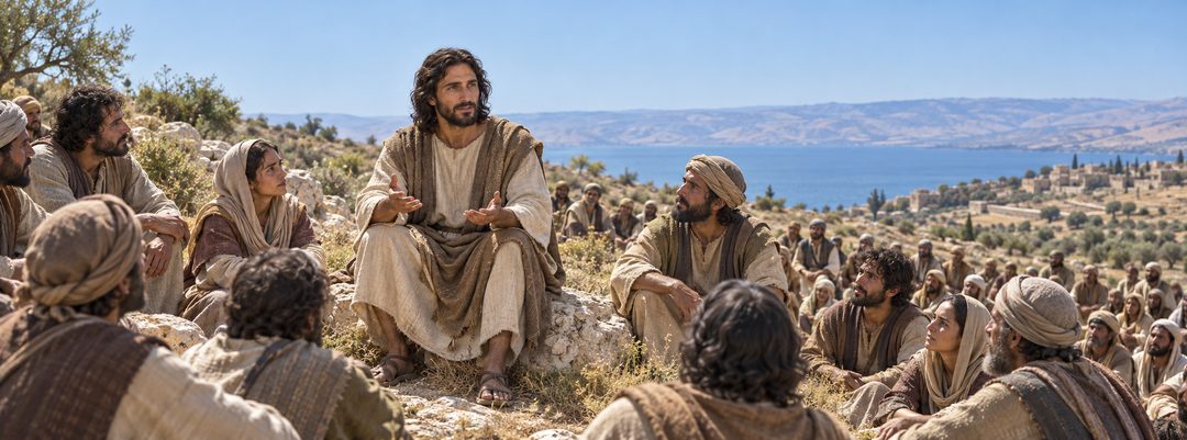 Illustratie bij: Jezus belooft dat de reinen van hart God zullen zien.