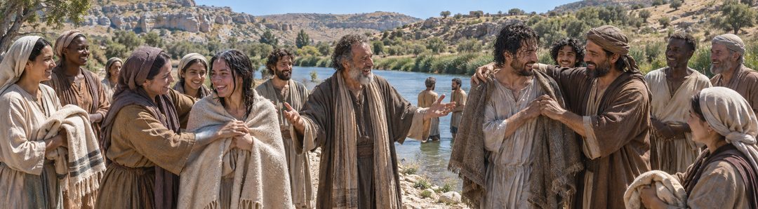 Illustratie bij: Jood en Griek zijn één in Christus en erfgenamen van Abraham.