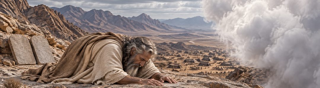 Illustratie bij: Gods goedheid en strengheid op Sinaï.