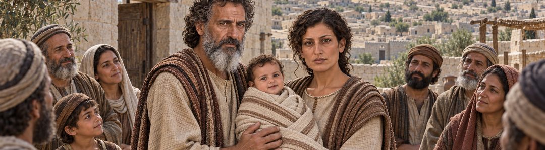 Illustratie bij: Maher-Sjalal-Chasj-Baz als teken van God met Juda.