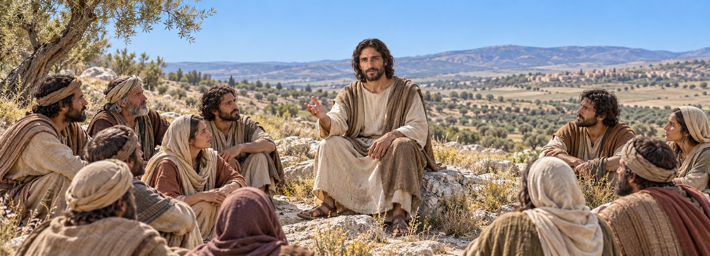 Illustratie bij: Jezus onderwijst over de vervulling van de wet.