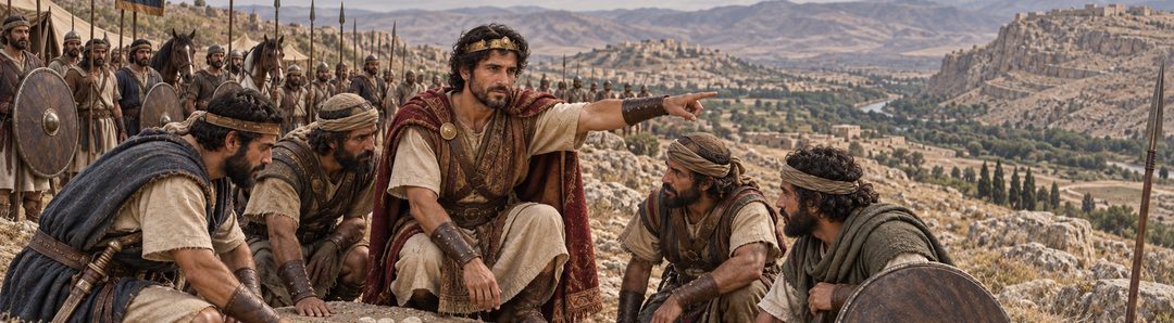 Illustratie bij: Gods beloofde heerschappij over Israël en de buurlanden.