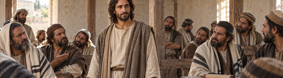 Illustratie bij: De vertrouwde inwoners van Nazareth nemen aanstoot aan Jezus.