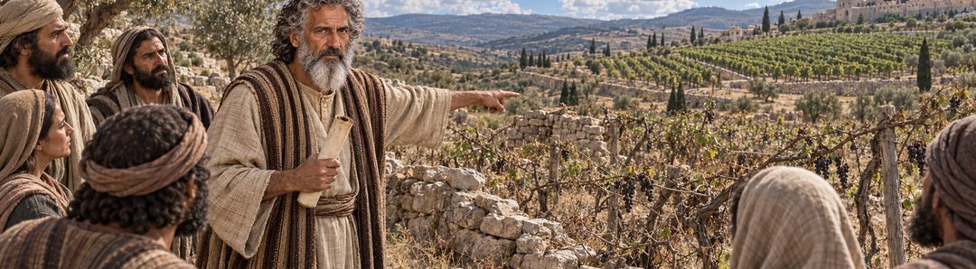 Illustratie bij: Israël als verwilderde en onvruchtbare wijngaard.