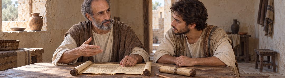 Illustratie bij: Paulus onderwijst over de door God ingegeven Schrift.