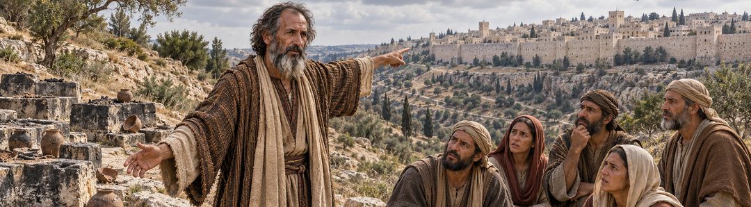 Illustratie bij: Jeremia waarschuwt voor het Moorddal.