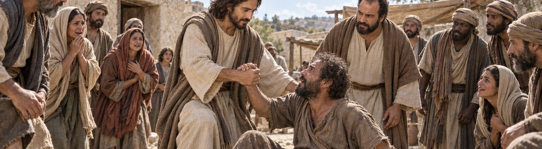 Illustratie bij: Jezus is de Heer van allen.