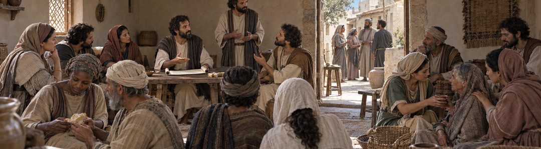 Illustratie bij: De discipelen worden in Antiochië voor het eerst christenen genoemd.