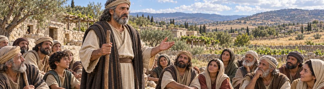 Illustratie bij: Jozua herinnert Israël aan Gods daden.