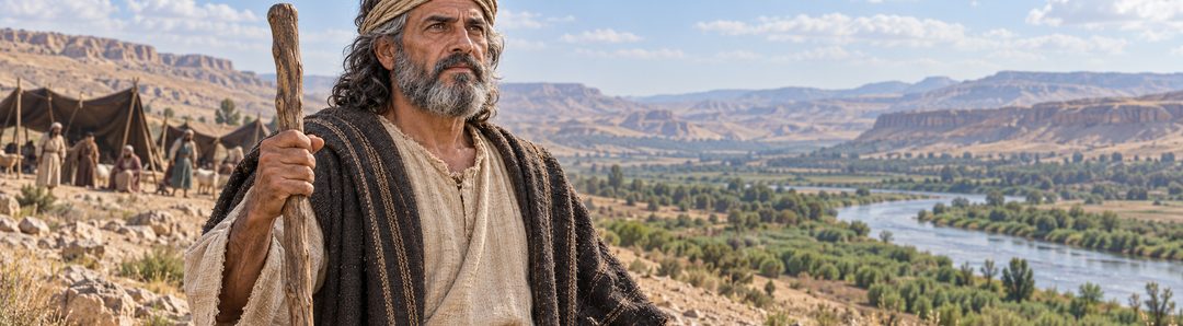 Illustratie bij: Jozua ontvangt de belofte van Gods nabijheid.