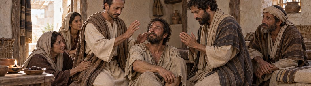 Illustratie bij: De discipelen oefenen Christus’ gezag in geloof uit.