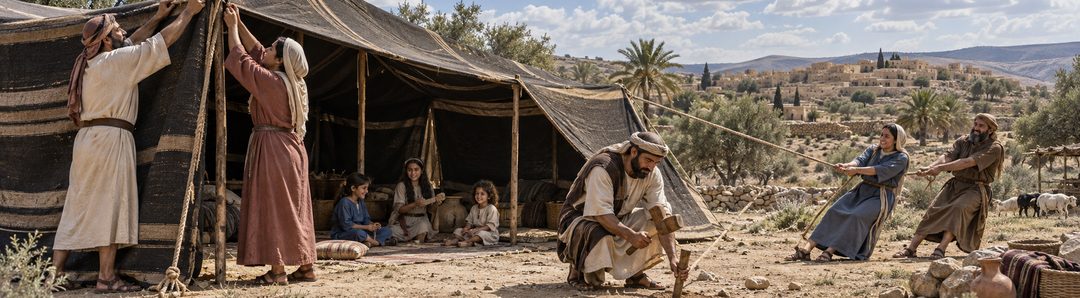 Illustratie bij: De volken opgenomen in het ware Israël.