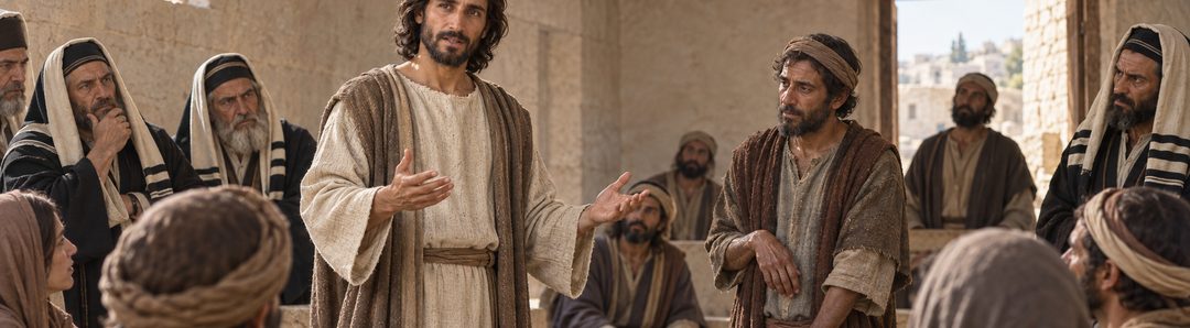 Illustratie bij: Jezus onderwijst door sabbatsconflicten.