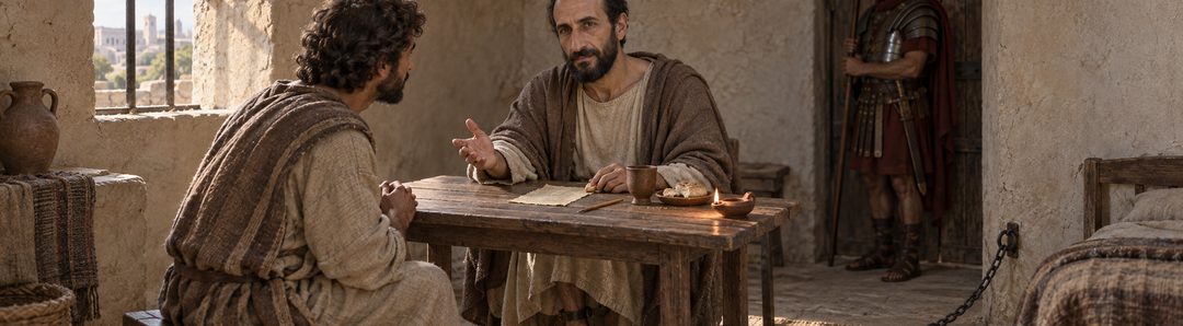 Illustratie bij: Paulus blijft naar het doel reiken en is tegelijk tevreden met Gods wil.
