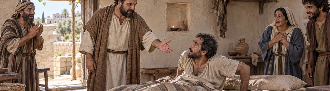 Illustratie bij: Petrus handelt als lid van Christus’ lichaam.