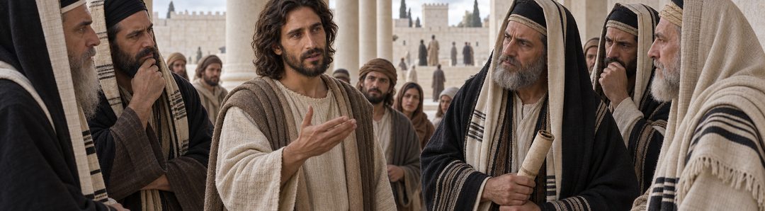 Illustratie bij: Jezus vraagt hoe de Messias Davids Zoon én Heere kan zijn.