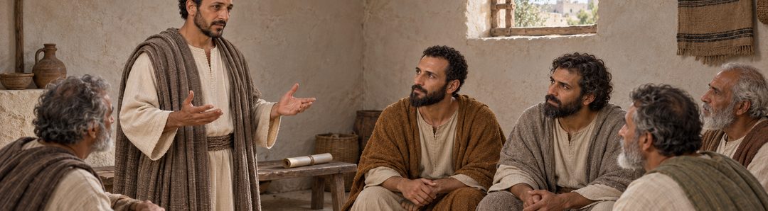 Illustratie bij: Zacharia brengt Gods antwoord over.
