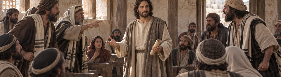 Illustratie bij: Jezus wijst in Nazareth op gelovige heidenen.