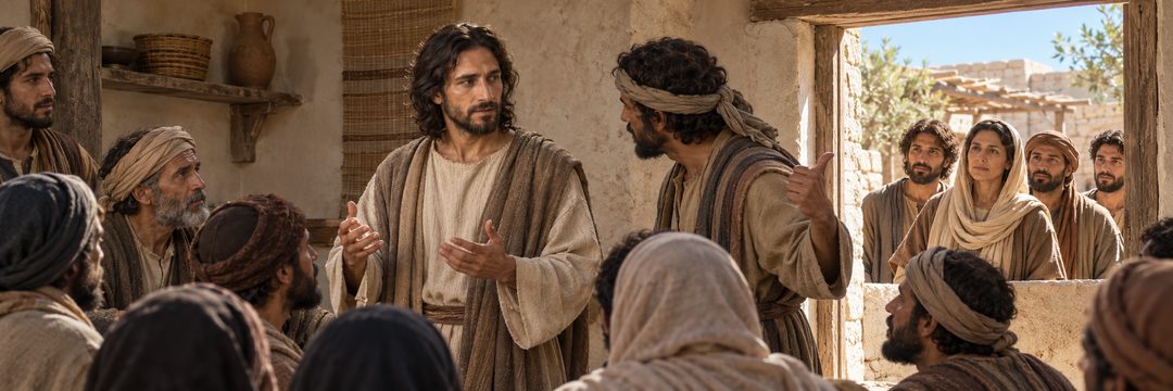 Illustratie bij: Jezus geeft Maria geen bijzondere voorrang.