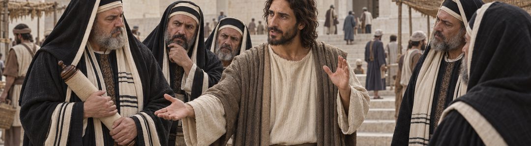 Illustratie bij: Jezus bestraft onkunde over de Schrift en Gods kracht.