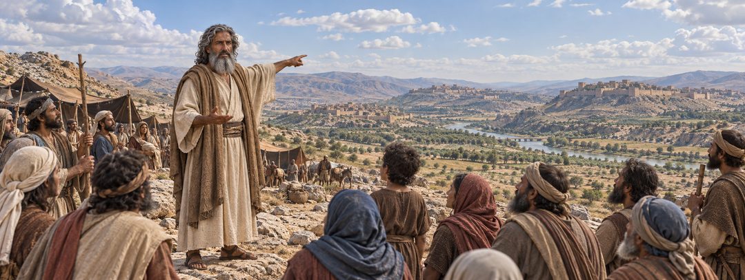 Illustratie bij: Grotere volken en vertrouwen op God.