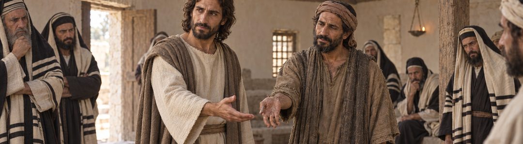 Illustratie bij: Jezus toont rechtvaardige boosheid bij de genezing van de verschrompelde hand.