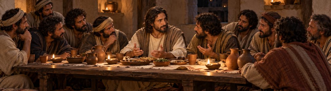 Illustratie bij: Jezus spreekt met zijn leerlingen over de Vader.