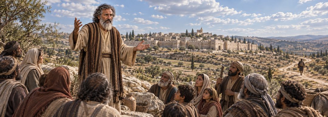 Illustratie bij: Israël en de Messias als Knecht van de HEERE.