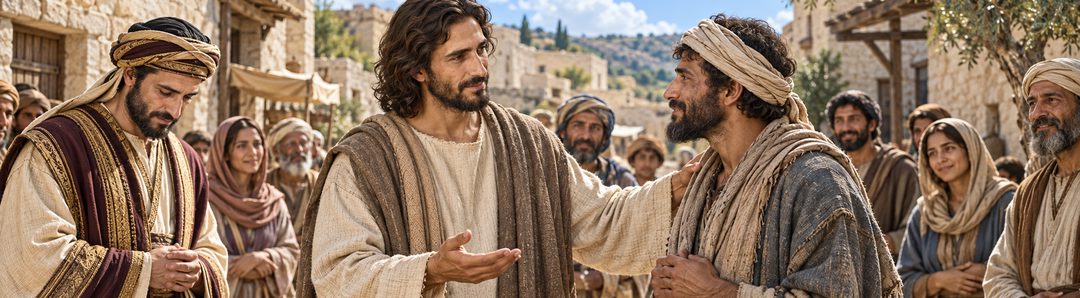 Illustratie bij: Christus brengt recht aan kwetsbaren.