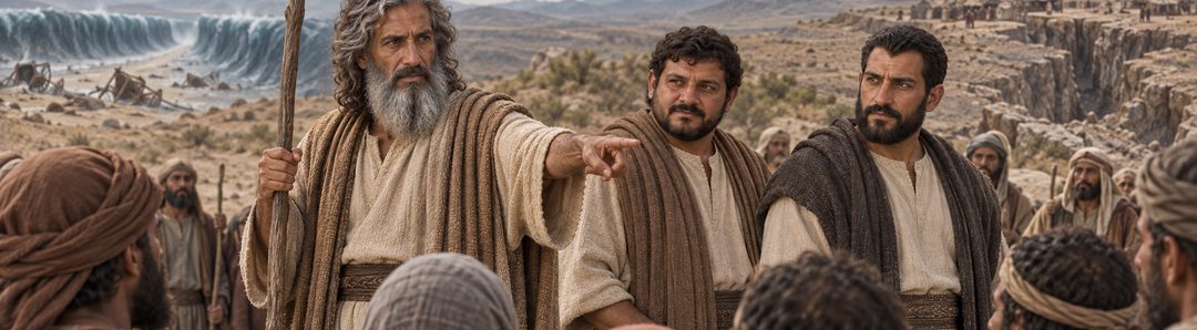Illustratie bij: De ooggetuigen herinneren zich Gods grote daden.