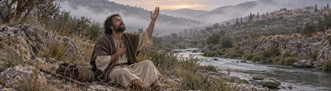 Illustratie bij: De psalmist spreekt hoop tot zijn bedroefde ziel.