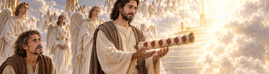 Illustratie bij: Jezus ontvangt het gezag om te oordelen.