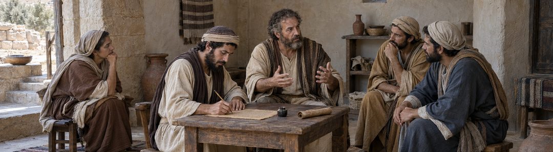 Illustratie bij: Judas en Petrus over gevallen engelen.