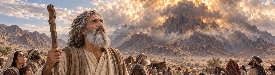 Illustratie bij: Heilige wezens vergezellen Gods komst.