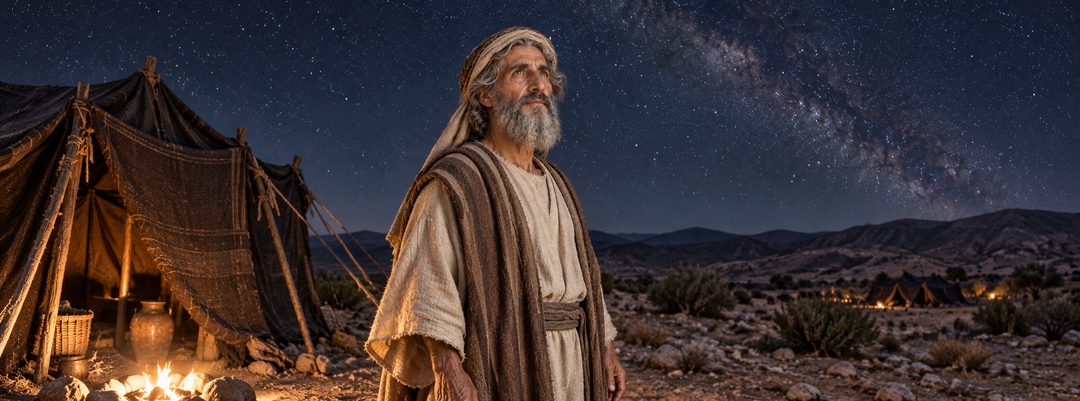 Illustratie bij: Abraham gelooft Gods belofte vóór de wet.
