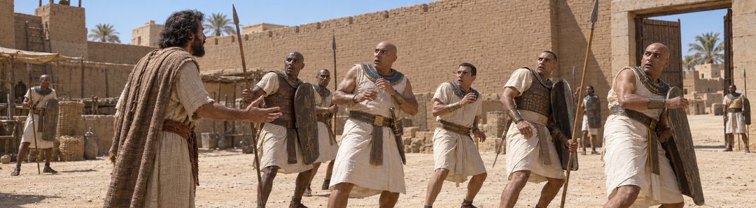 Illustratie bij: Egypte beeft voor het aangekondigde oordeel.