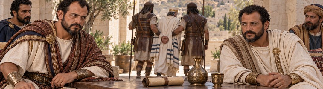 Illustratie bij: Antiochus Epifanes grijpt macht door bedrog.