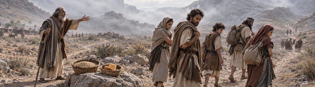 Illustratie bij: Israël keert zich af van Gods stem.